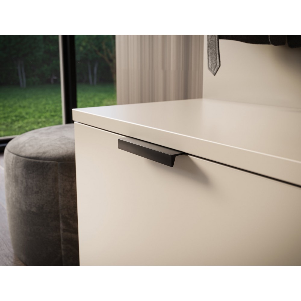 Έπιπλο Υποδοχής Oratto-Γκρέζ 100x35x189