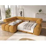 Γωνιακός Καναπές Velly-Μουσταρδί-Αριστερή 260x184x102
