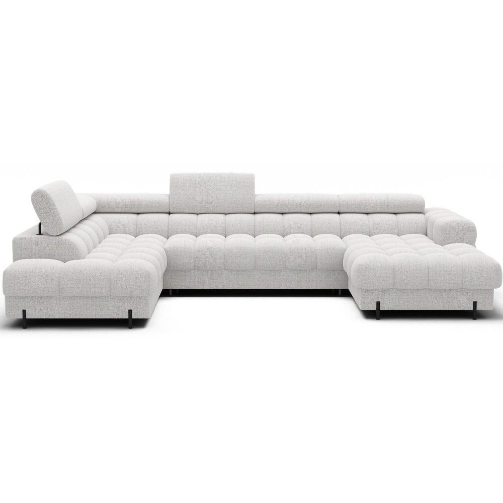 Γωνιακός Καναπές Rafeno-Λευκό-Αριστερή