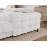 Γωνιακός Καναπές Rafeno-Λευκό-Αριστερή