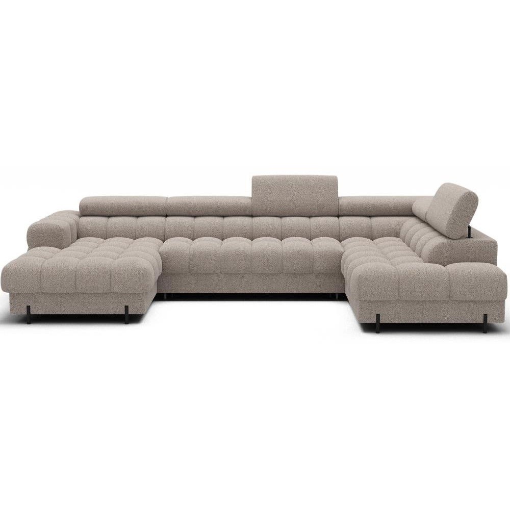 Γωνιακός Καναπές Rafeno-Μπεζ-Δεξιά