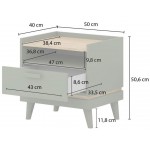 Κομοδίνο Andi-Πράσινο