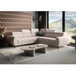 Γωνιακός καναπές Calyra Max-Ζαχαρί-Δεξιά 255x255x95