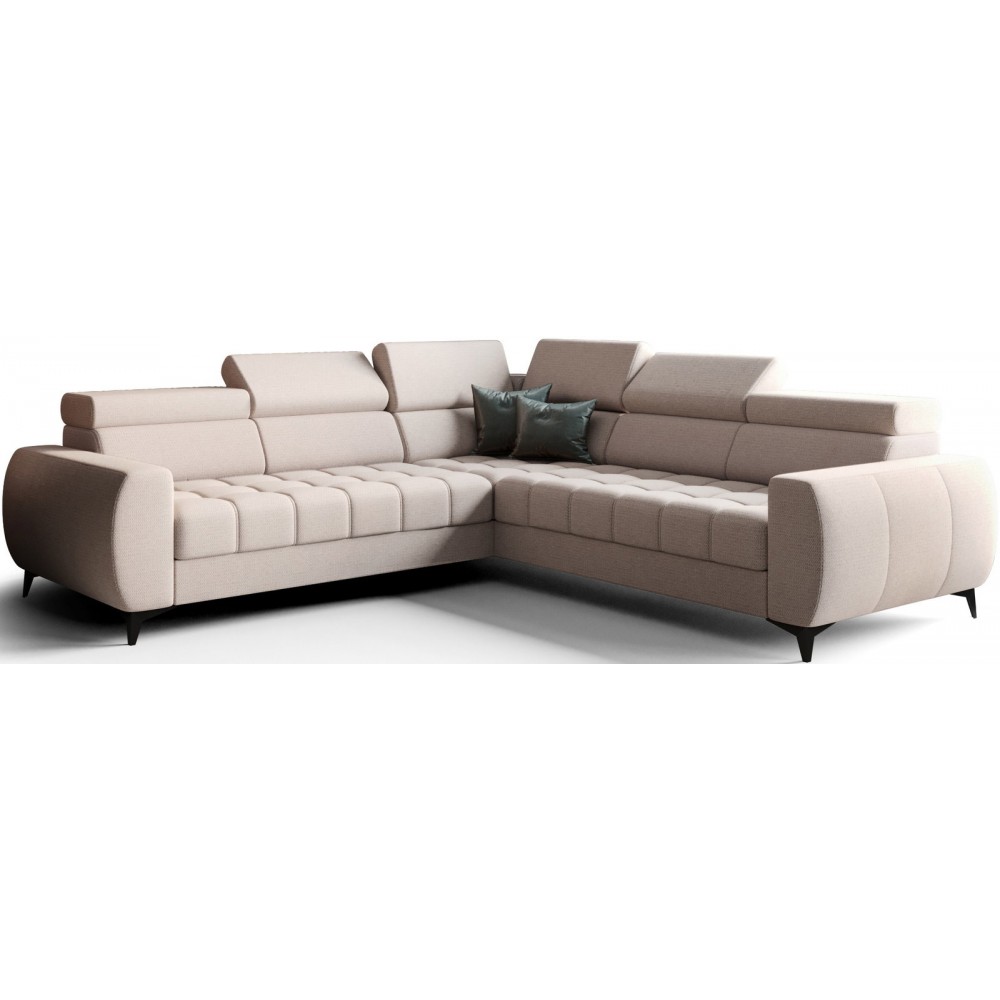 Γωνιακός καναπές Calyra Max-Ζαχαρί-Δεξιά 255x255x95