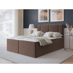 Επενδυμένο Κρεβάτι Michelle-140 x 200-Καφέ