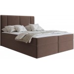 Επενδυμένο Κρεβάτι Michelle-140 x 200-Καφέ