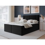 Επενδυμένο Κρεβάτι Michelle-180 x 200-Μαύρο