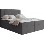 Επενδυμένο Κρεβάτι Michelle-180 x 200-Γκρι Σκούρο