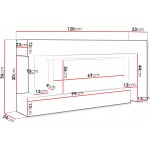 Ηλεκτρικό Τζάκι Haga-Λευκό