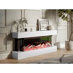 Ηλεκτρικό Τζάκι Kioto-Λευκό