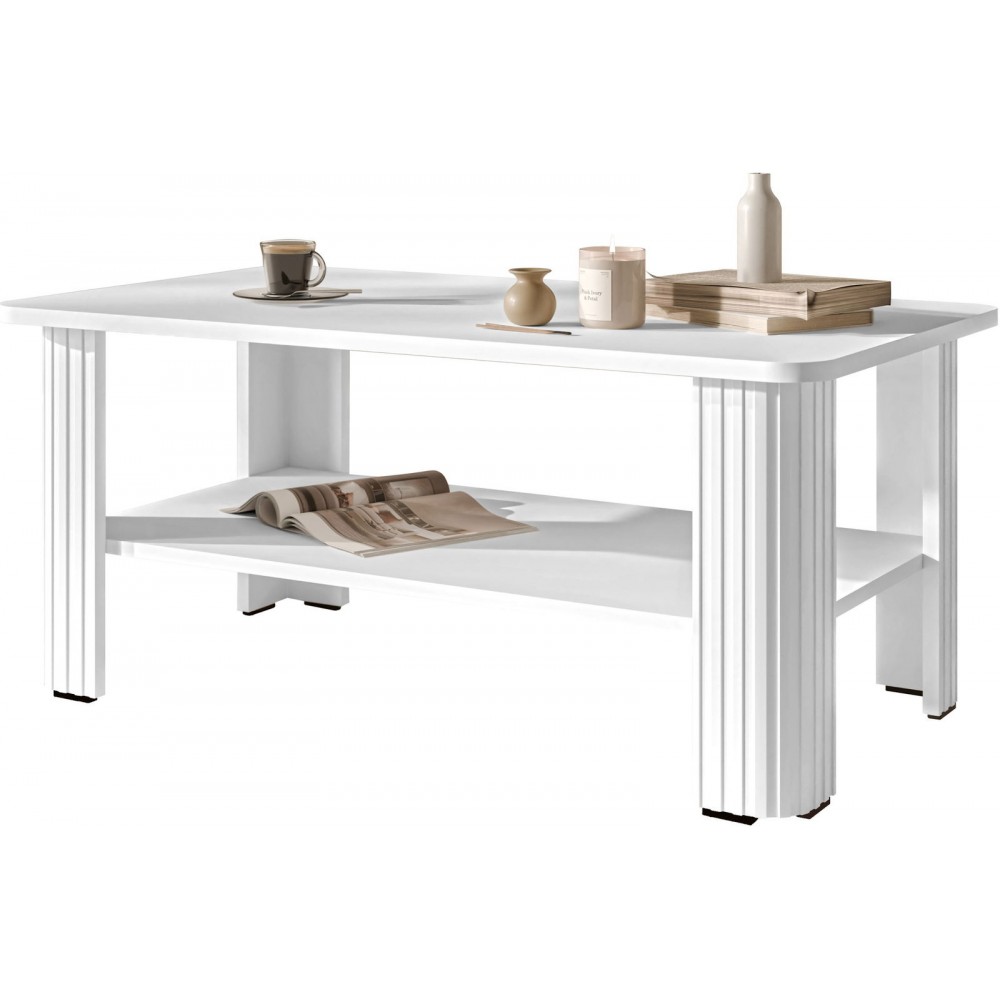 Τραπεζάκι Σαλονιού Rest-Λευκό