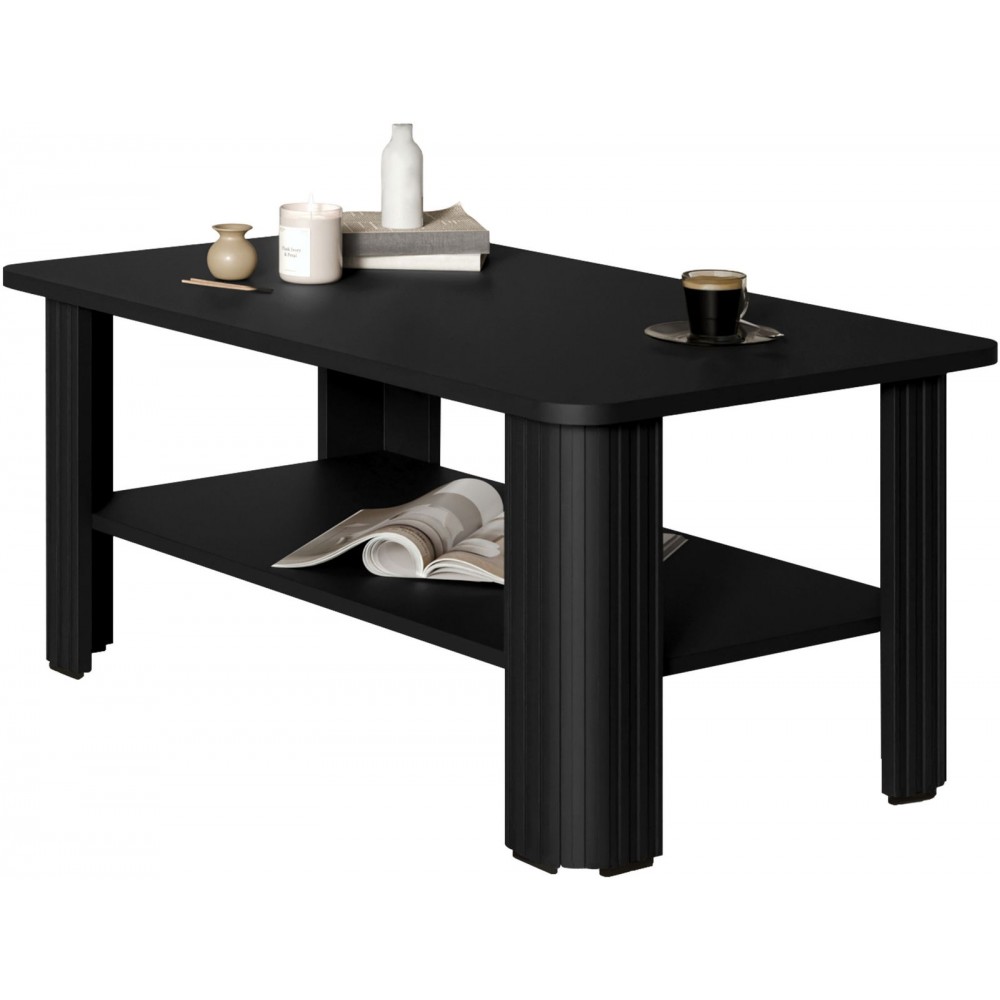 Τραπεζάκι Σαλονιού Rest-Μαύρο