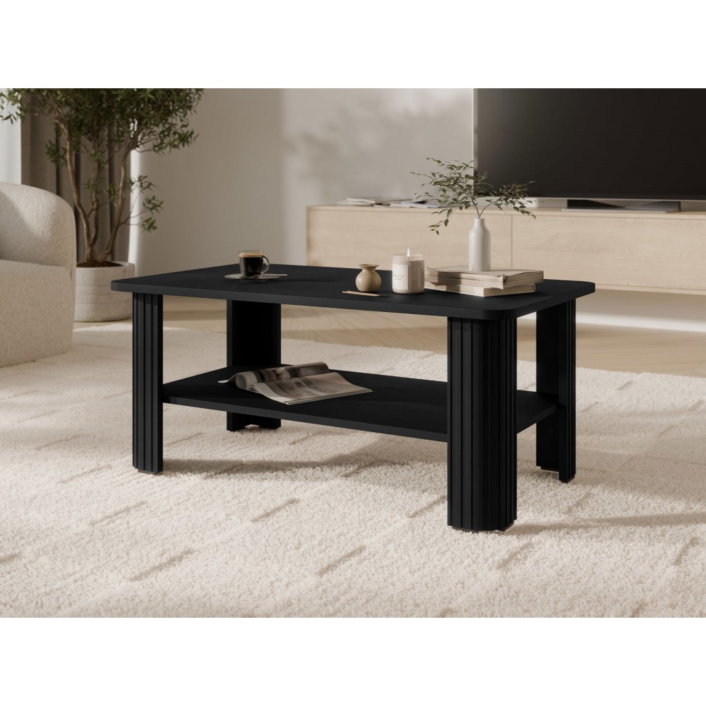 Τραπεζάκι Σαλονιού Rest-Μαύρο