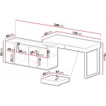 Γραφείο Luca 10-Cashmere