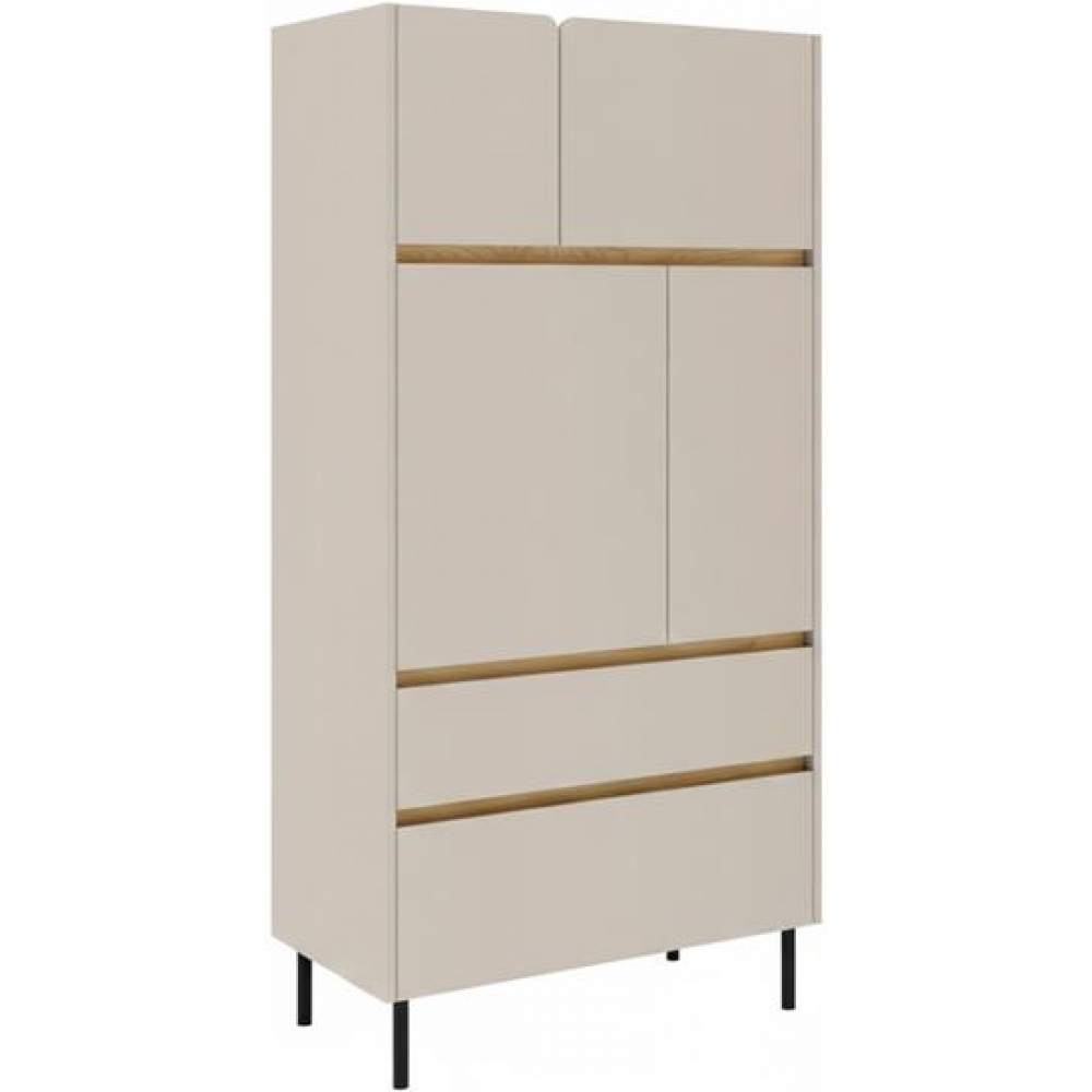 Μπουφές Luca 05 Ψηλός-Cashmere 80x40x165