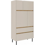 Μπουφές Luca 05 Ψηλός-Cashmere 80x40x165