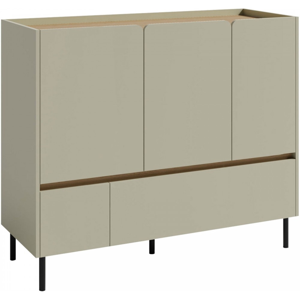 Μπουφές Luca 08-Λαδί 120x40x105