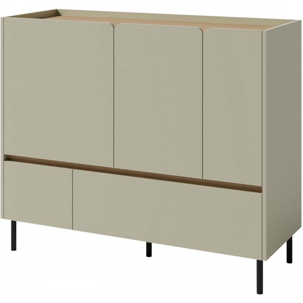 Μπουφές Luca 08-Λαδί 120x40x105