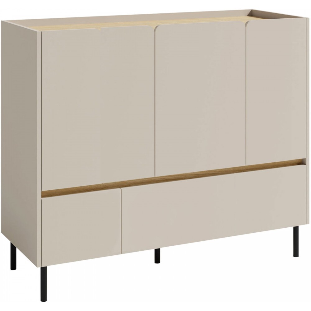 Μπουφές Luca 08-Cashmere 120x40x105