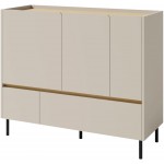 Μπουφές Luca 08-Cashmere 120x40x105