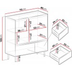 Μπουφές Luca 09-Λαδί