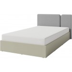 Κρεβάτι Παιδικό Luca-Λαδί-120 x 200