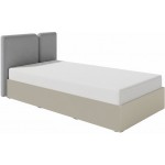 Κρεβάτι Παιδικό Luca-Λαδί-90 x 200