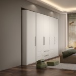 Ντουλάπα Cindel Πεντάφυλλη-Χωρίς καθρέπτη 246x61x225