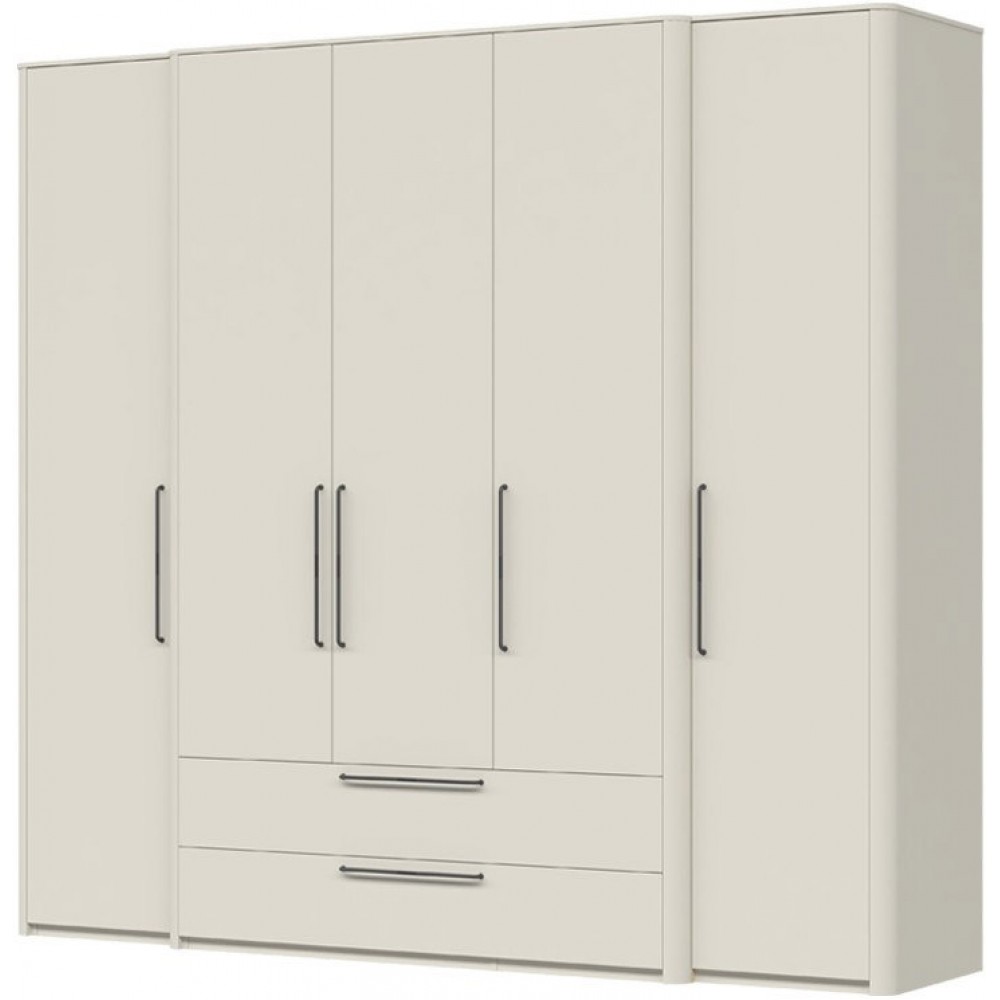 Ντουλάπα Cindel Πεντάφυλλη-Χωρίς καθρέπτη 246x61x225