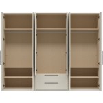 Ντουλάπα Cindel Εξάφυλλη 291x61x225