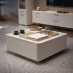 Τραπεζάκι Σαλονιού Cindel 87x86x36