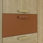 Ντουλάπα Andi Τρίφυλλη-Φυσικό