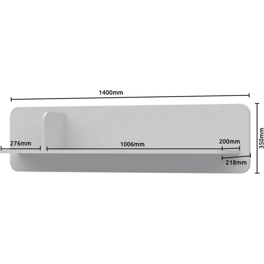 Ράφι Cindel 140x22x35