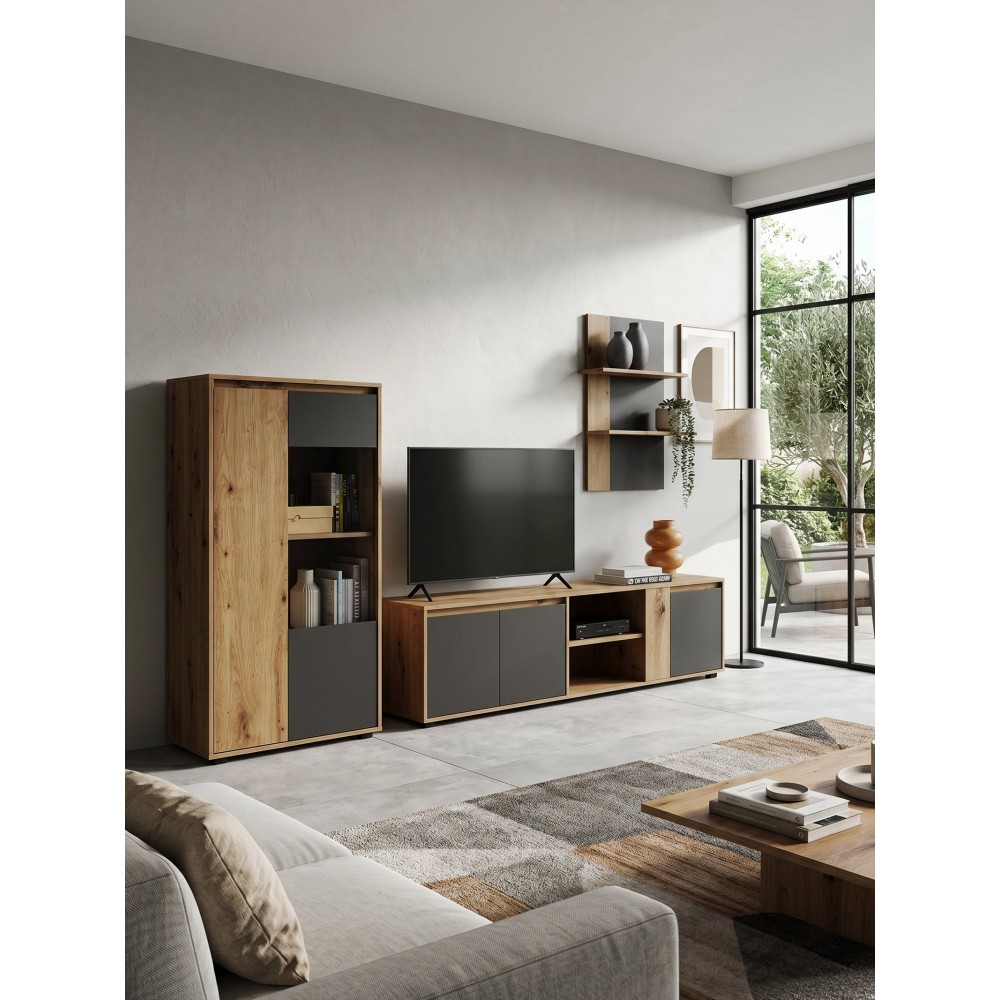 Σύνθετο Σαλονιού Klyra 267.5x40x133.5