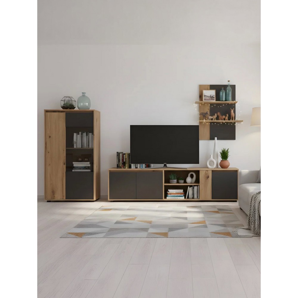 Σύνθετο Σαλονιού Klyra 267.5x40x133.5