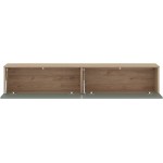 Έπιπλο Τηλεόρασης Zephyra-Μέντα 160x35x37.6