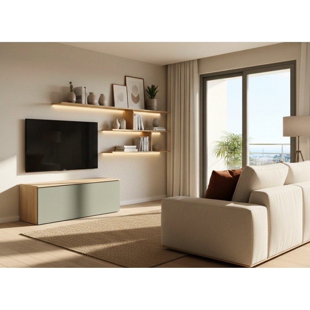 Έπιπλο Τηλεόρασης Zephyra Mini 80x35x37.6
