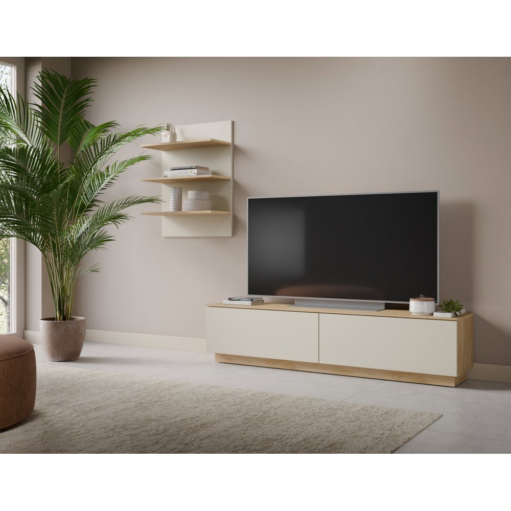 Κρεμαστή Ραφιέρα Zephyra-Cashmere 60x26x79.4