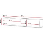 Έπιπλο Τηλεόρασης Govi 200 200x32x32