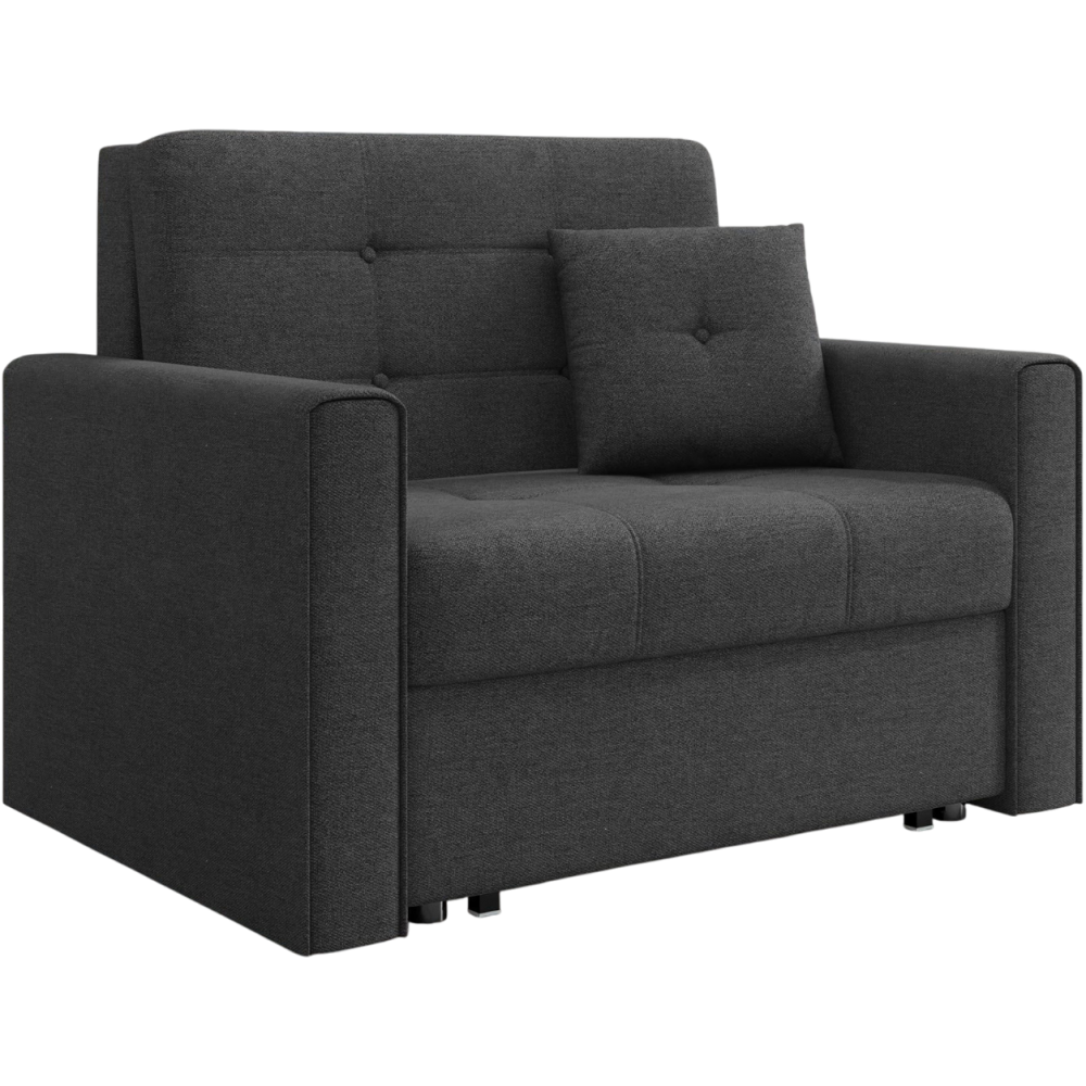 Πολυθρόνα κρεβάτι Viva lux I-Ανθρακί