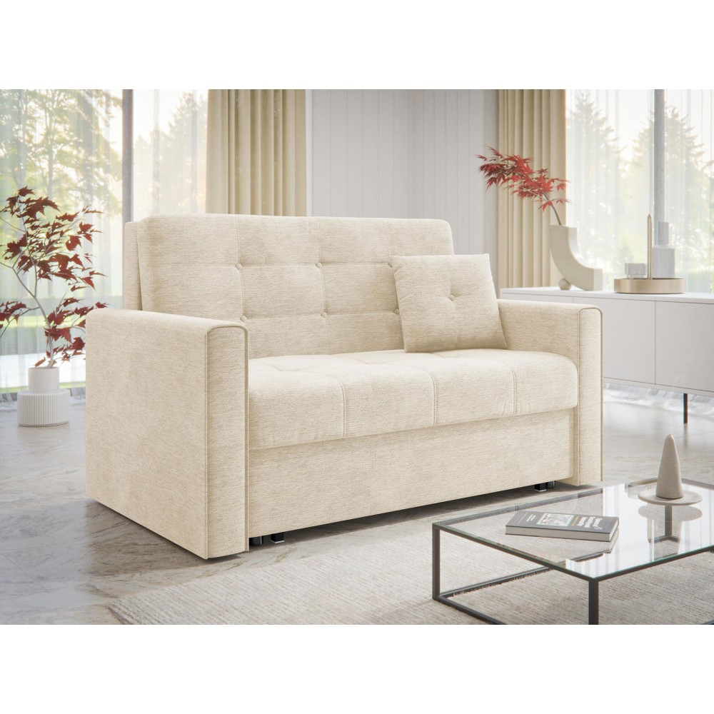 Καναπές - κρεβάτι Viva Lux II-Εκρού