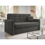Καναπές - κρεβάτι Viva Lux III διθέσιος -Γκρι Σκούρο