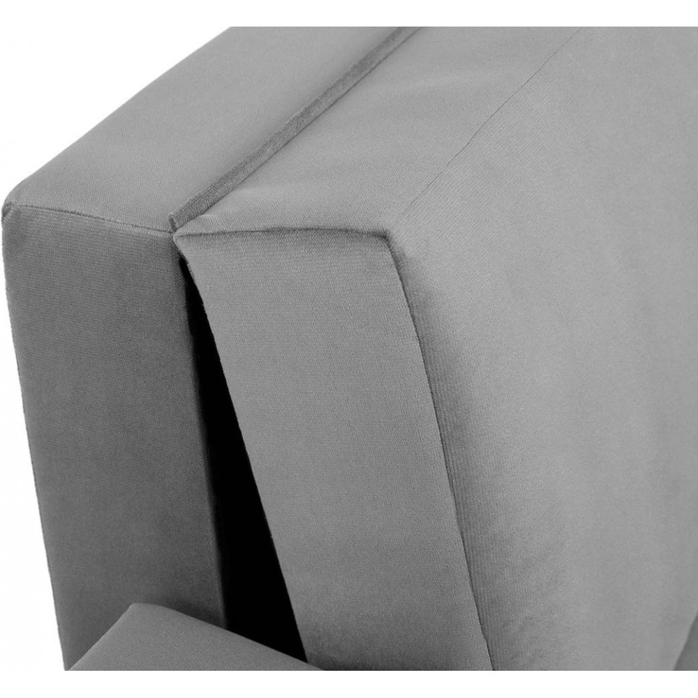 Καναπές - κρεβάτι Viva Lux III διθέσιος -Γκρι Ανοιχτό