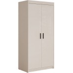 Ντουλάπα δίφυλλη Elena 2D-Cashmere 90x53x191