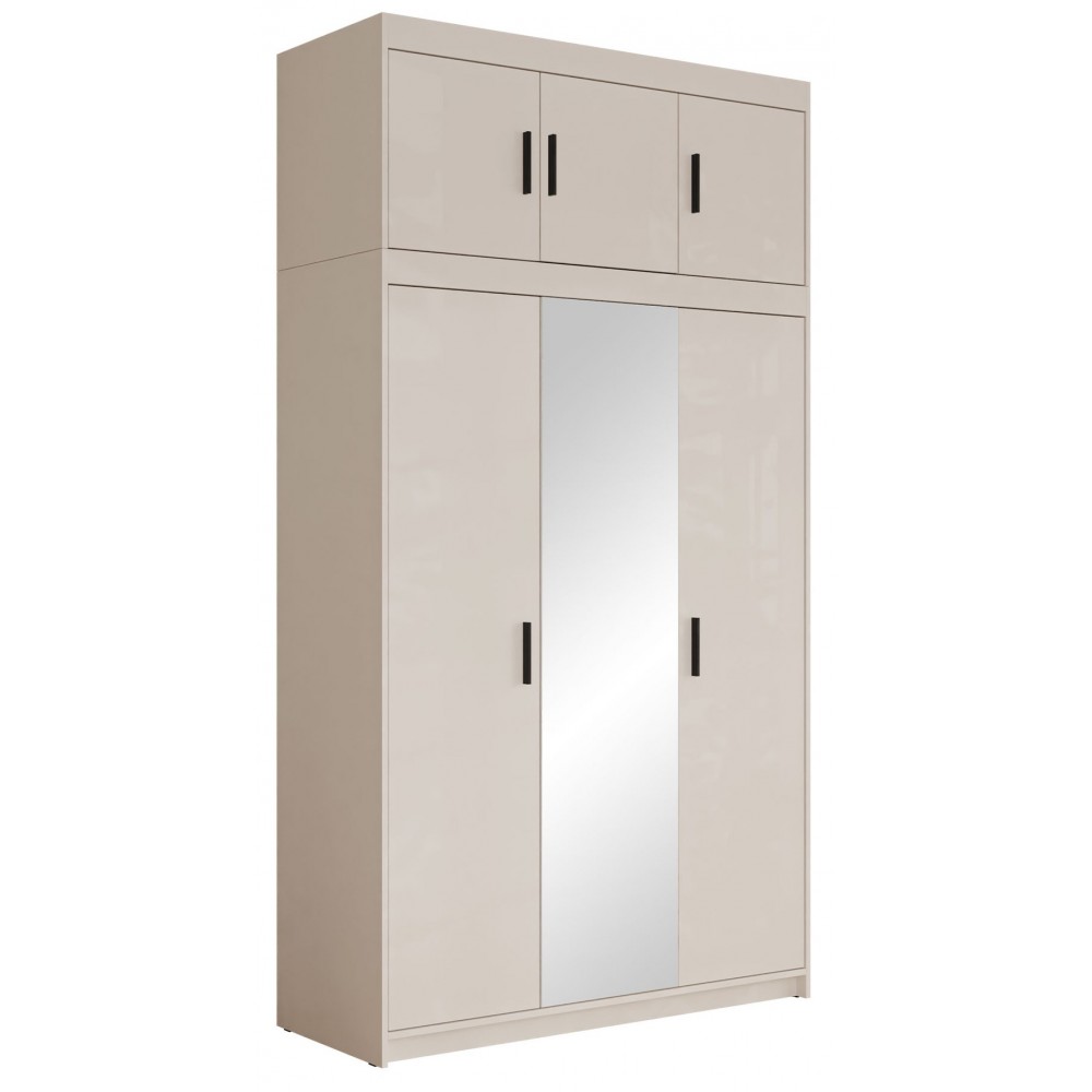 Ντουλάπα Elena 3DM Plus-Cashmere 133x53x246