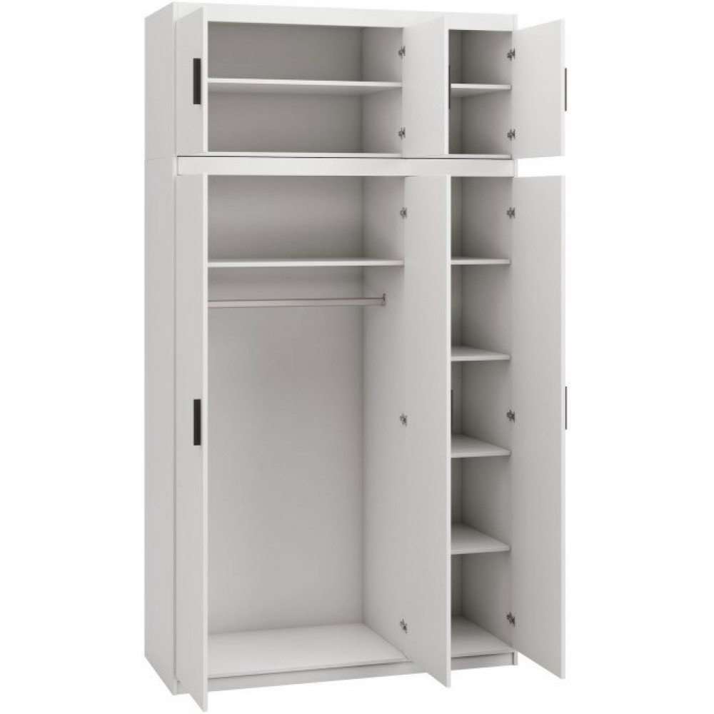 Ντουλάπα Elena 3DM Plus-Cashmere 133x53x246