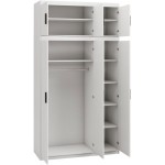Ντουλάπα Elena 3DM Plus-Cashmere 133x53x246