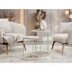 Τραπεζάκια Σαλονιού Ometi-Μπεζ