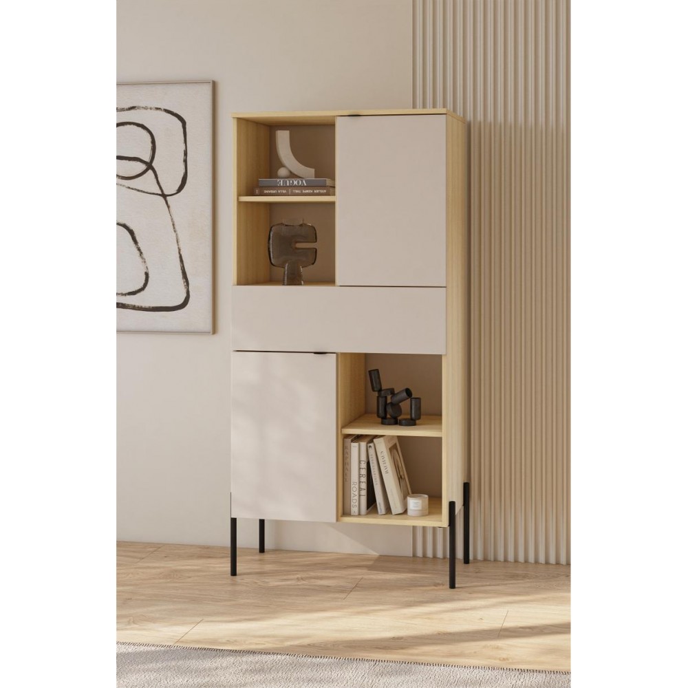 Βιτρίνα Erona-Φυσικό – Γκρέζ