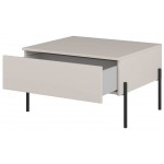 Τραπεζάκι σαλονιού Erona-Φυσικό – Γκρέζ